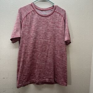 Lululemon Metal Vent Tech Short-Sleeve‎ Shirt Size L Red Performance Gym Tee